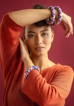 Gudrun Sjödén Armschmuck Zuri Aus Bio-Baumwolle/Recyclingholz* Accessoires|Schmuck
