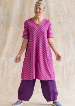 Gudrun Sjödén Basic-Streifenkleid Aus Bio-Baumwolle* Kleider|Öko-Baumwolle