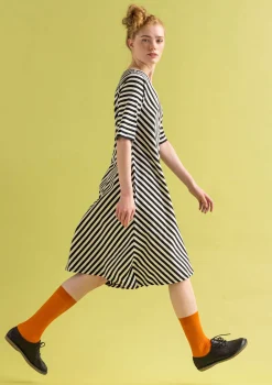 Gudrun Sjödén Basic-Streifenkleid Aus Bio-Baumwolle* Kleider|Öko-Baumwolle