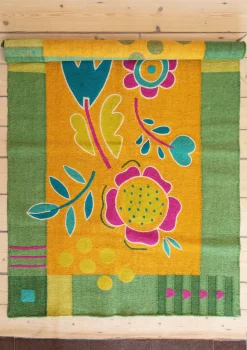 Gudrun Sjödén Bestickter Teppich Flowers Aus Bio-Baumwolle* Teppiche