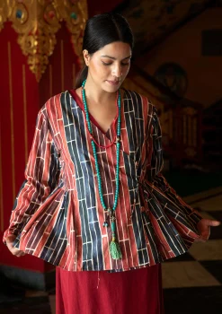 Gudrun Sjödén Bluse Himalaya Aus Bio-Baumwolle* Pullover & Shirts|Blusen