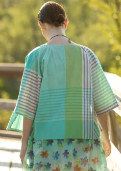 Gudrun Sjödén Bluse Madras Aus Bio-Baumwollgewebe* Karierte Kleidung|Blusen