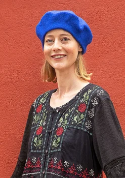 Gudrun Sjödén Gestrickte Baskenmütze Aus Gefilzter Bio-Wolle* Accessoires|Skandinavische Mode