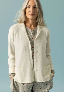 Gudrun Sjödén Gestrickter Blazer Aus Gefilzter Bio-Wolle* Jacken & Mäntel|Große Größen