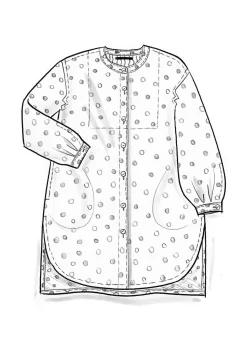 Gudrun Sjödén Hemdbluse Ella Aus Bio-Baumwollgewebe* Pullover & Shirts|Öko-Baumwolle