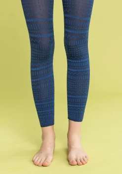 Gudrun Sjödén Jacquardmuster-Leggings Elsie Aus Recycling-Polyamid* Leggings|Lagenlook