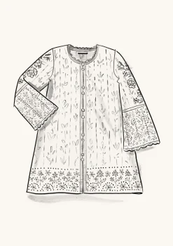 Gudrun Sjödén Jacquardstrickjacke Sunnanå Aus Bio-/Recycling-Baumwolle* Strickjacken|Große Größen