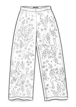 Gudrun Sjödén Jerseyhose Pegasus Aus Modal* Hosen|Lagenlook