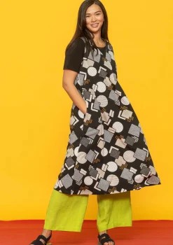 Gudrun Sjödén Jerseykleid Kompass Aus Bio-Baumwolle* Kleider|Öko-Baumwolle