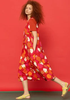 Gudrun Sjödén Jerseykleid Kompass Aus Bio-Baumwolle* Kleider|Öko-Baumwolle