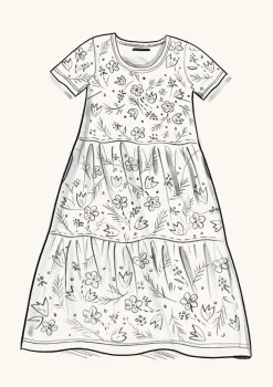 Gudrun Sjödén Jerseykleid Myren Aus Modal* Kleider|Jersey