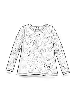Gudrun Sjödén Jerseyshirt Ada Aus Lyocell/Elasthan* Skandinavische Mode|Pullover & Shirts