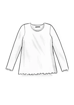 Gudrun Sjödén Jerseyshirt Aus Bio-Baumwolle* Pullover & Shirts|Öko-Baumwolle