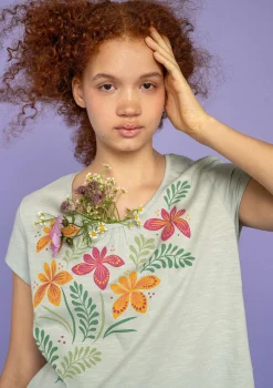 Gudrun Sjödén Jerseyshirt Iris Aus Bio-Baumwolle* Pullover & Shirts|Öko-Baumwolle