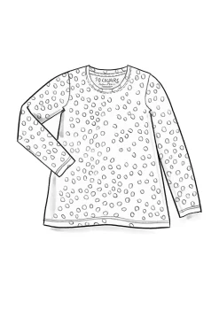 Gudrun Sjödén Jerseyshirt Stella Aus Bio-Baumwolle/Elasthan* Pullover & Shirts|Skandinavische Mode
