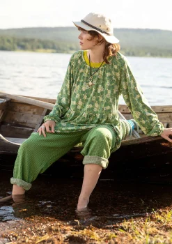Gudrun Sjödén Jerseytunika Blåsippa Aus Bio-Baumwolle/Modal* Tuniken|Öko-Baumwolle