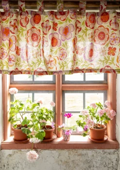 Gudrun Sjödén Kaffeehausgardine Desert Bloom Aus Bio-Baumwolle* Gardinen