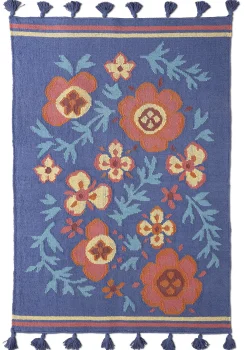 Gudrun Sjödén Kelim Petals Aus Bio-Baumwolle* Teppiche|Heimtextilien