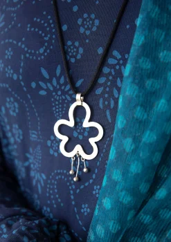 Gudrun Sjödén Kettenanhänger Orchid Aus* Accessoires|Schmuck