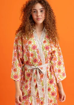 Gudrun Sjödén Kimono Petals Aus Bio-Baumwolle* Wäsche & Loungewear|Strickjacken