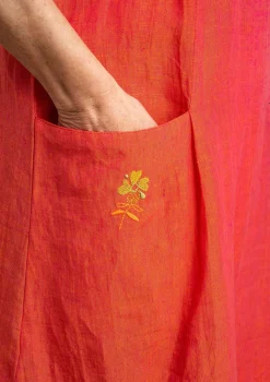 Gudrun Sjödén Kleid Aus Leinengewebe* Kleider|Leinenkleidung
