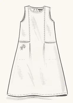 Gudrun Sjödén Kleid Aus Leinengewebe* Kleider|Leinenkleidung