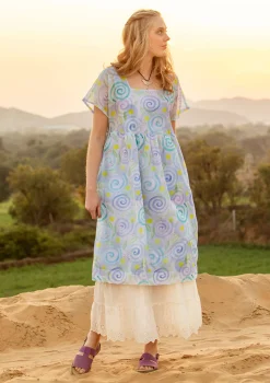 Gudrun Sjödén Kleid Cumulus Aus Baumwollgewebe* Kleider|Kleider im Hippie-Stil
