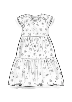 Gudrun Sjödén Kleid Fleur Aus Bio-Baumwollgewebe* Kleider|Öko-Baumwolle