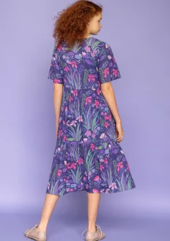 Gudrun Sjödén Kleid Iris Aus Bio-Baumwollgewebe* Kleider|Öko-Baumwolle