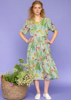 Gudrun Sjödén Kleid Iris Aus Bio-Baumwollgewebe* Kleider|Öko-Baumwolle