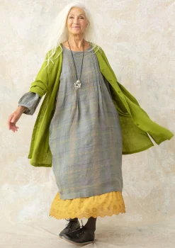Gudrun Sjödén Kleid Lillian Aus Leinengewebe* Kleider|Kleider im Hippie-Stil