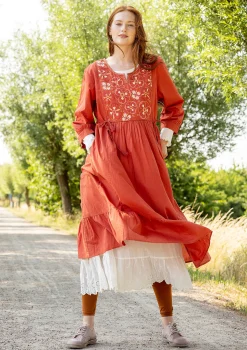 Gudrun Sjödén Kleid Sahara Aus Bio-Baumwollgewebe* Kleider|Öko-Baumwolle