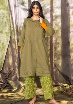 Gudrun Sjödén Kleid Tjärn Aus Bio-Baumwollgewebe* Kleider|Folklore