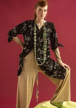 Gudrun Sjödén Kleid Zebra Aus Bio-Baumwolle* Kleider|Kleider im Hippie-Stil