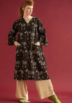 Gudrun Sjödén Kleid Zebra Aus Bio-Baumwolle* Kleider|Kleider im Hippie-Stil
