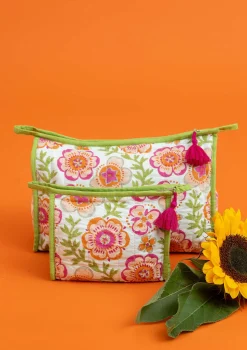 Gudrun Sjödén Kulturtasche Petals Aus Bio-Baumwolle* Taschen|Dekoration & Accessoires