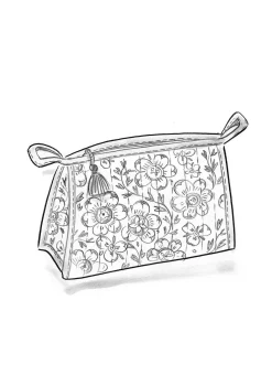 Gudrun Sjödén Kulturtasche Petals Aus Bio-Baumwolle* Taschen|Dekoration & Accessoires