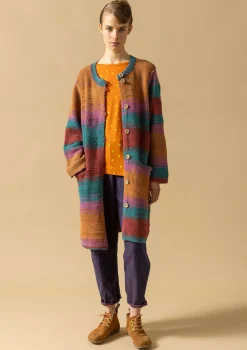 Gudrun Sjödén Langstrickjacke Ella Aus Wolle/Bio-Baumwolle* Strickjacken|Öko-Baumwolle