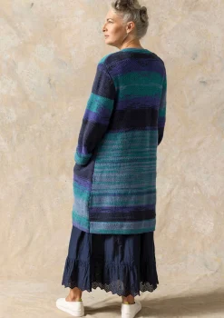 Gudrun Sjödén Langstrickjacke Ella Aus Wolle/Bio-Baumwolle* Strickjacken|Öko-Baumwolle
