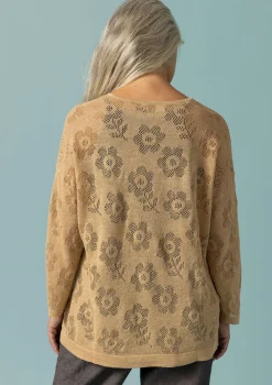 Gudrun Sjödén Pointelle-Pullover Aus Leinen/Recycling-Leinen* Pullover & Shirts|Leinenkleidung