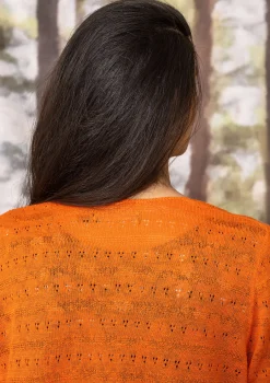 Gudrun Sjödén Pointelle-Strickjacke * Strickjacken|Leinenkleidung