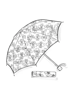 Gudrun Sjödén Regenschirm Peggy Aus Recycling-Polyester* Accessoires|Blumenkleidung