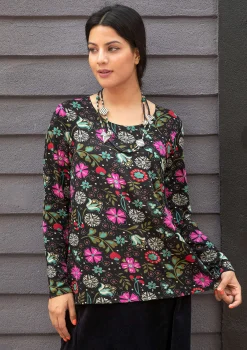 Gudrun Sjödén Shirt Mongolia Aus Lyocell/Elasthan* Pullover & Shirts|Blumenkleidung