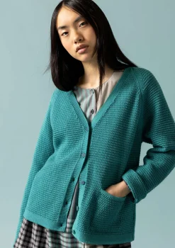 Gudrun Sjödén Strickjacke Aus Recycling-Baumwolle* Strickjacken|Skandinavische Mode