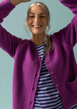Gudrun Sjödén Strickjacke Aus Recycling-Baumwolle* Strickjacken|Skandinavische Mode