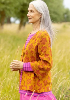 Gudrun Sjödén Strickjacke Flora-Li Aus Bio-/Recycling-Baumwolle* Strickjacken|Öko-Baumwolle