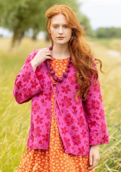 Gudrun Sjödén Strickjacke Flora-Li Aus Bio-/Recycling-Baumwolle* Strickjacken|Öko-Baumwolle