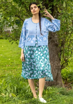 Gudrun Sjödén Strickjacke Hilda Aus Bio-/Recycling-Baumwolle* Strickjacken|Öko-Baumwolle