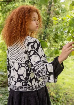Gudrun Sjödén Strickjacke Hilda Aus Bio-/Recycling-Baumwolle* Strickjacken|Öko-Baumwolle