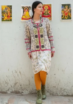 Gudrun Sjödén Strickjacke Jurta Aus Wolle/Lyocell* Strickjacken|Lagenlook